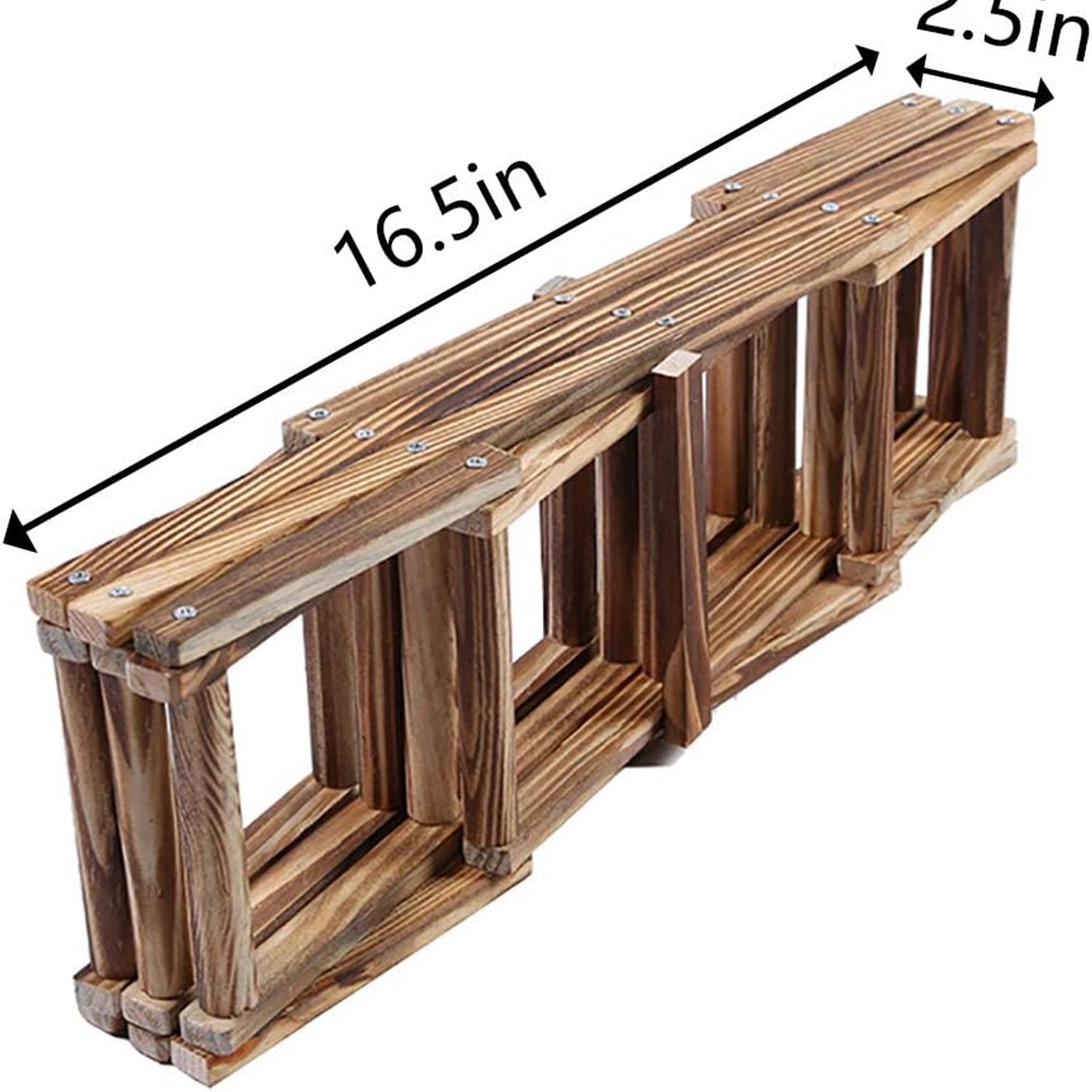 Foldable Wooden Wine Rack (10 Bottle)