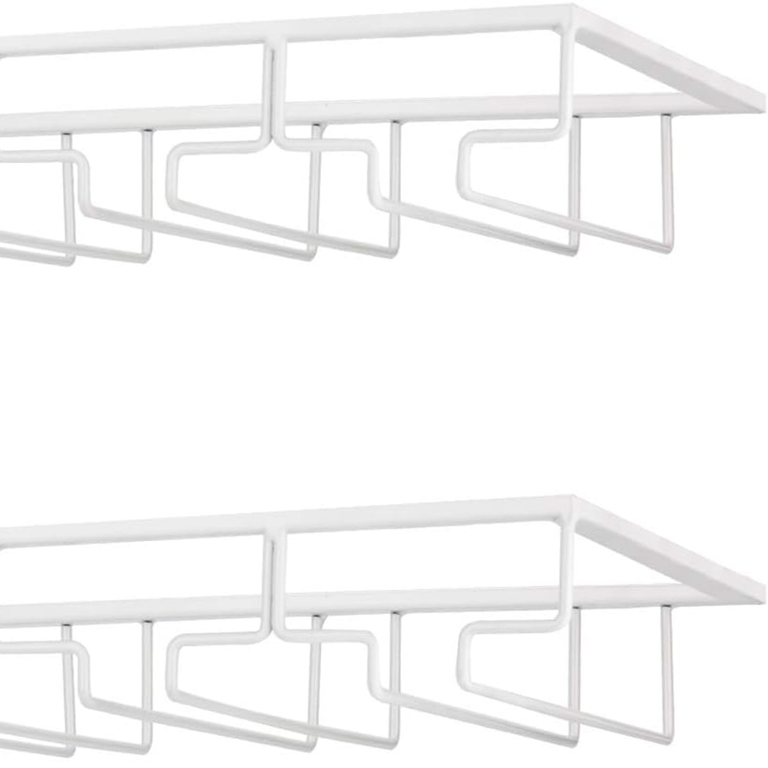 Under Cabinet Wine Glass Rack 2 Pack: image 8